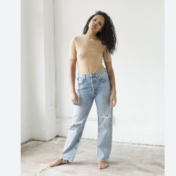 Agolde 90's Mid Rise Loose Fit Jeans in Captured Size 26 - Picture 1 of 12